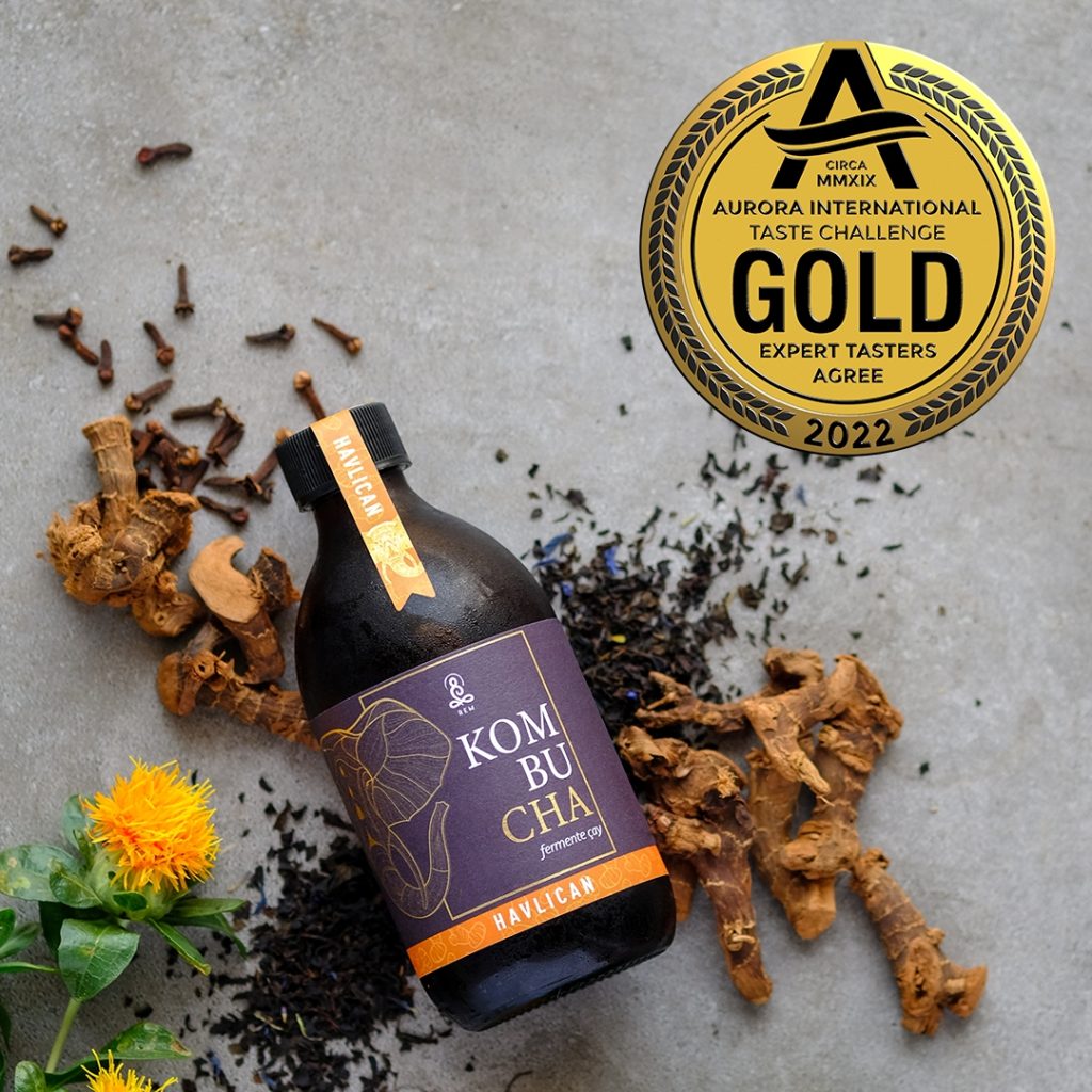 REM Kombucha 4 Gold