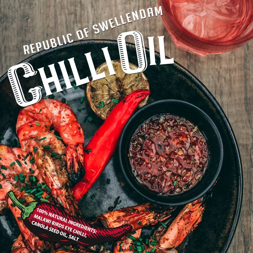 Swellendam Republic of Swellendam Chilli Oil Mild Gold 2 1