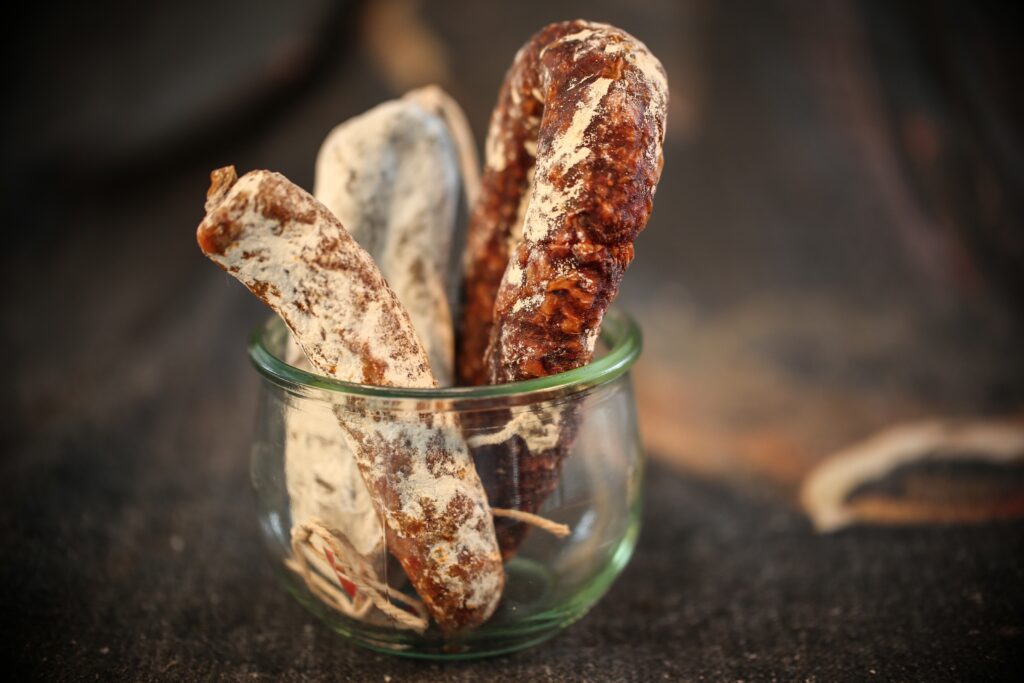 Richard Bosman Quality Cured Meat 6 salami bowl